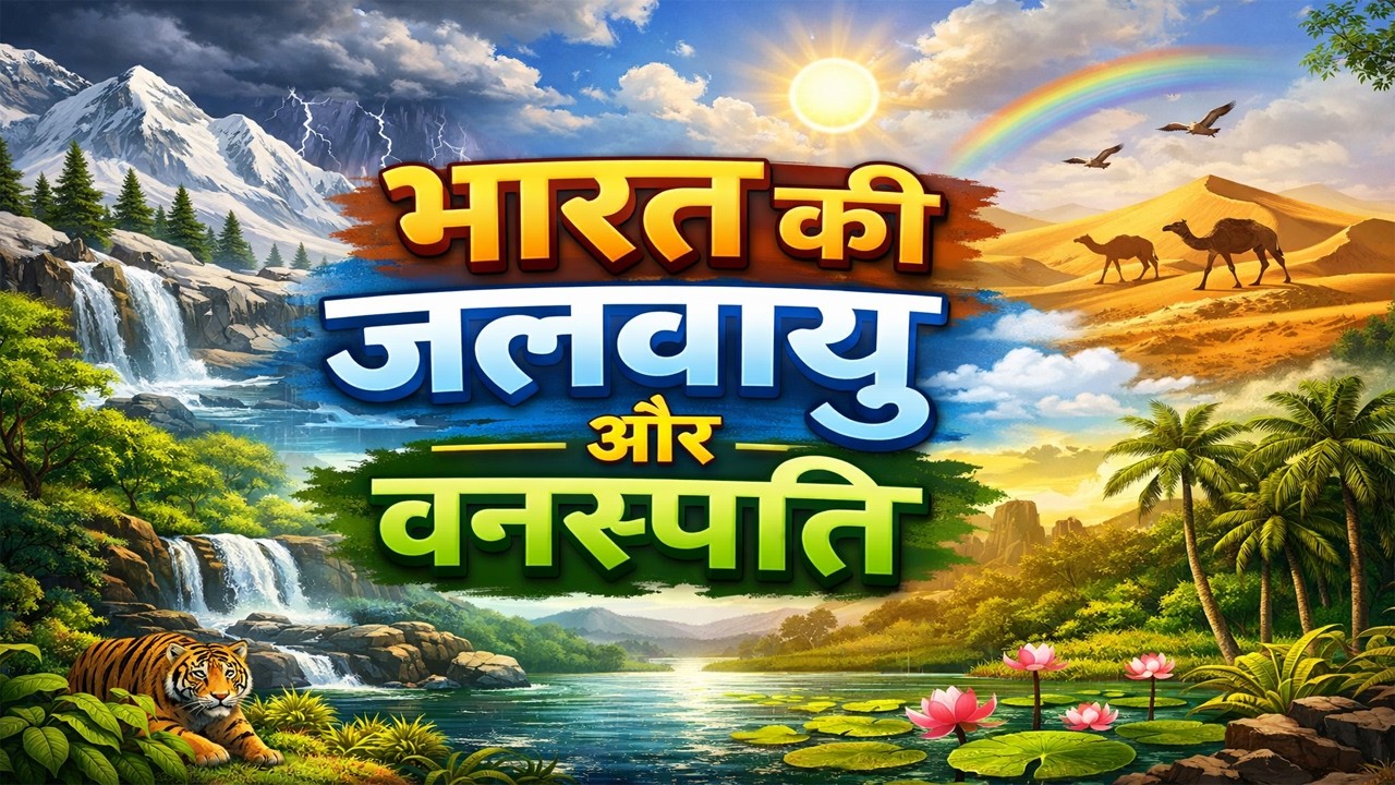 भारत की जलवायु और वनस्पति
