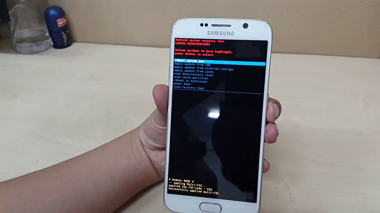 BacBa - Hard Reset Samsung Galaxy S6
