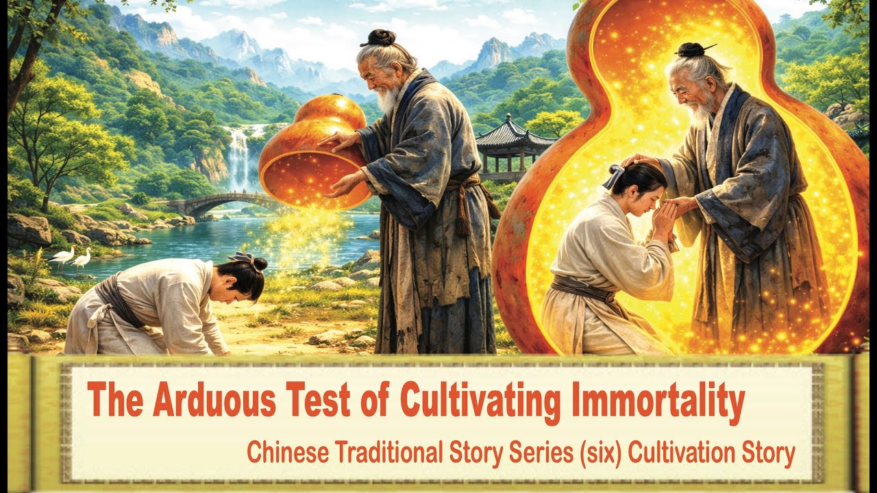 Chinese Traditional Story: The Arduous Test of Cultivating Immortality