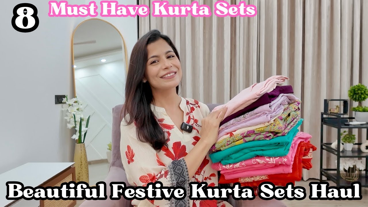 Festive Kurta Pant Dupatta & Co-ord Set Haul l Dream Simple