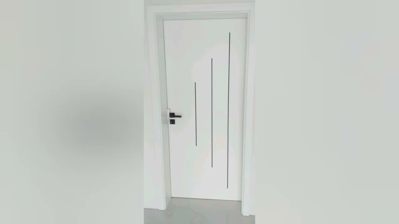 Installation of soft frame with tiles before getting the HDf doors for your house project 