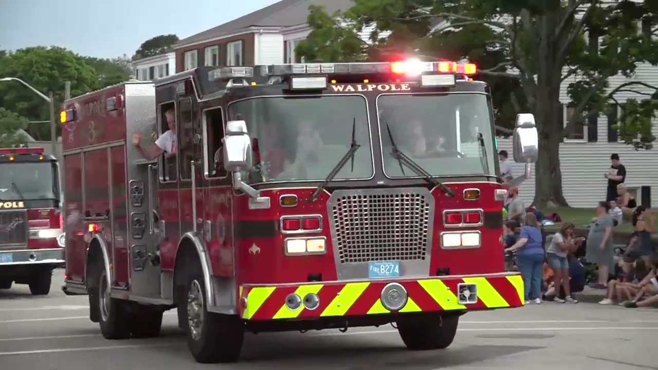 Walpole Fire Parade 2022