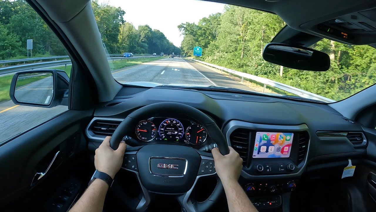 GMC ACADIA POV DRIVE 2023 года — лучший американский 3-рядный внедорожник?!
