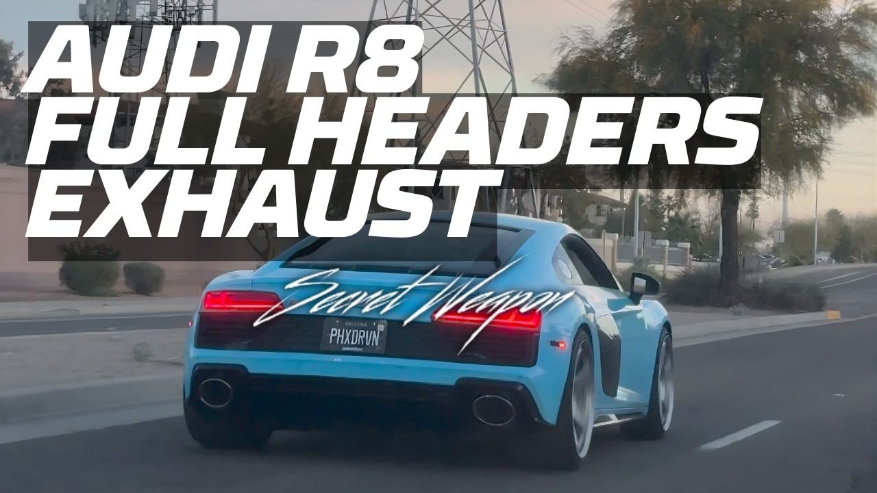 Secret Weapon Full Headers Audi R8 Exhaust