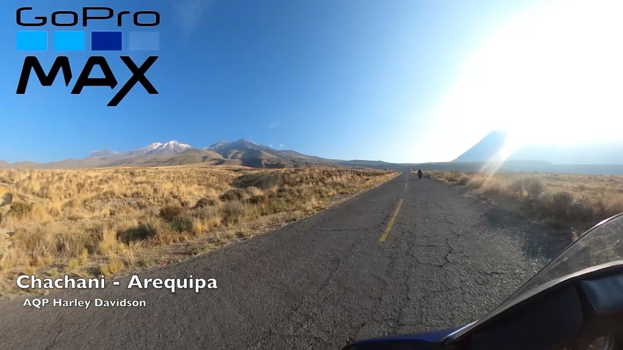 GoPro Max Charcani Arequipa in a Harley Davidson Ultra Limited (Short Version)