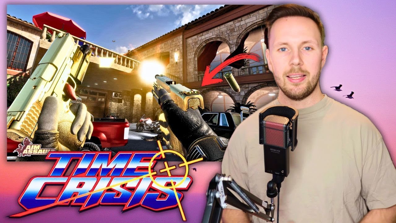 TIME CRISIS ARCADE IN VR! Light-Gun Shooter IN VR & They've Perfected It... (It's So Good)