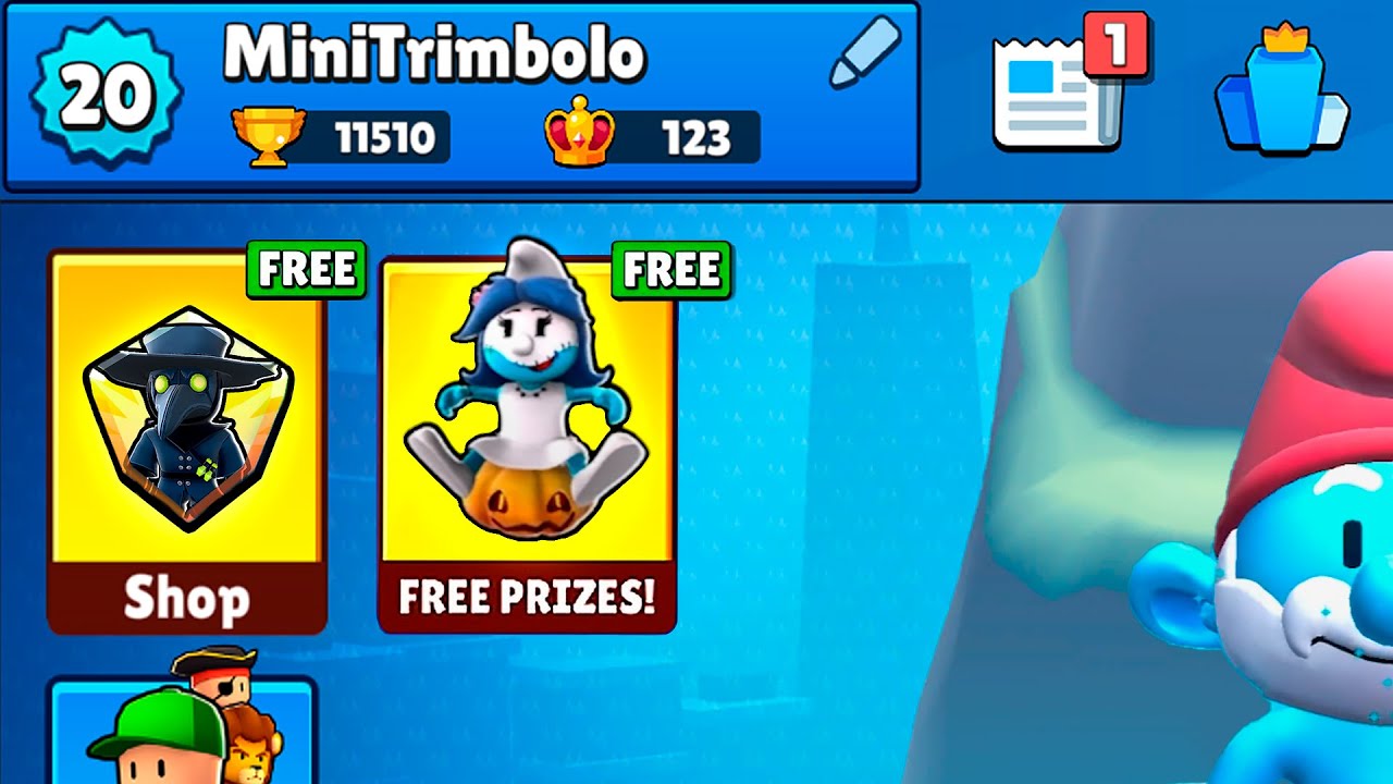 *NEW* SMURF UPDATE!! - Stumble Guys Concept