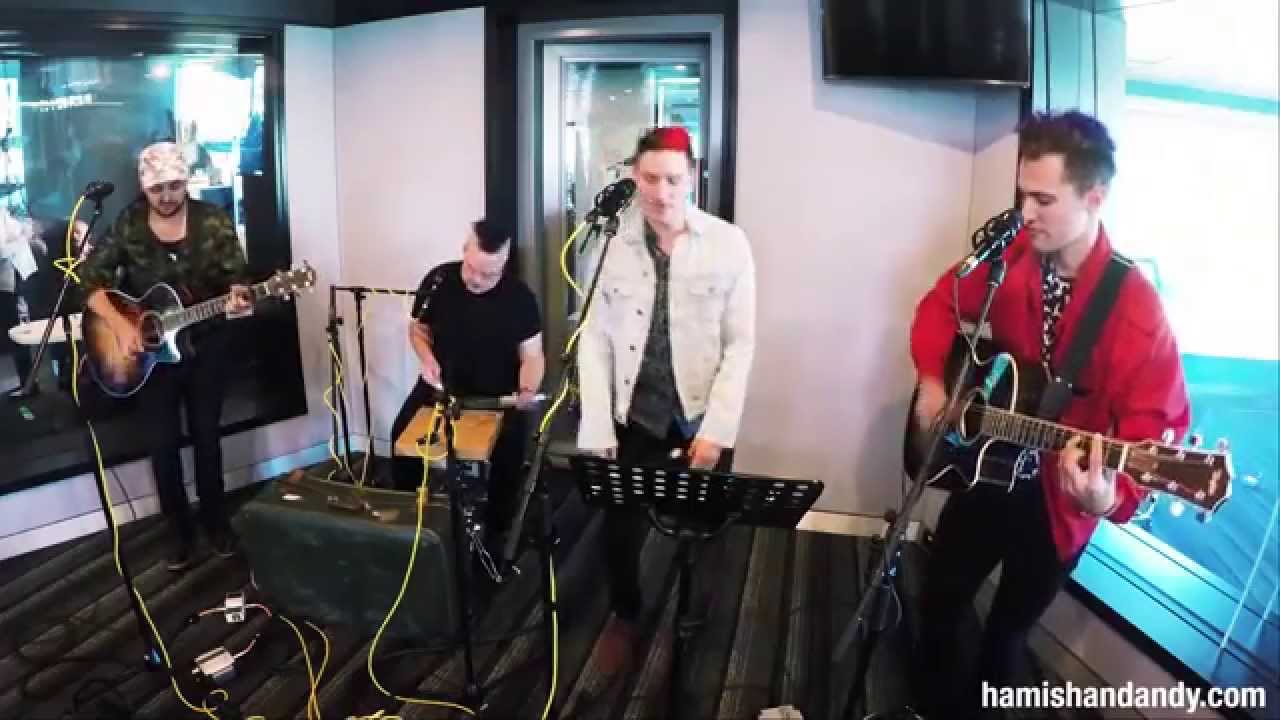 Walk The Moon Cover 'Crazy' By Gnarls Barkley (Acoustic on Hamish & Andy)