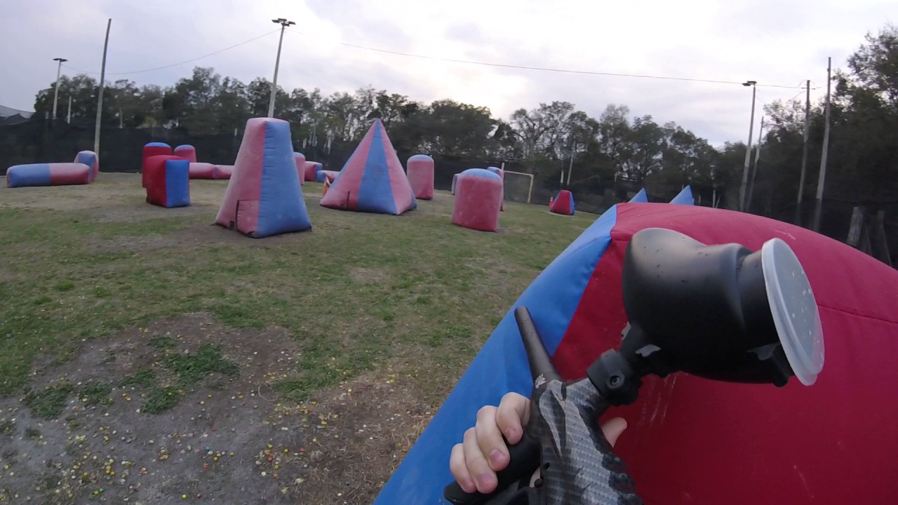 speed ball at Orlando paintball