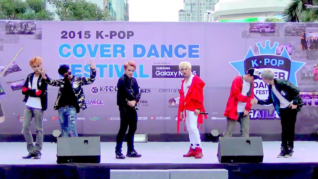 150905 Unleashed cover BEAST/B2ST - Good Luck + YeY @Thailand 2015 K-POP Cover Dance Festival