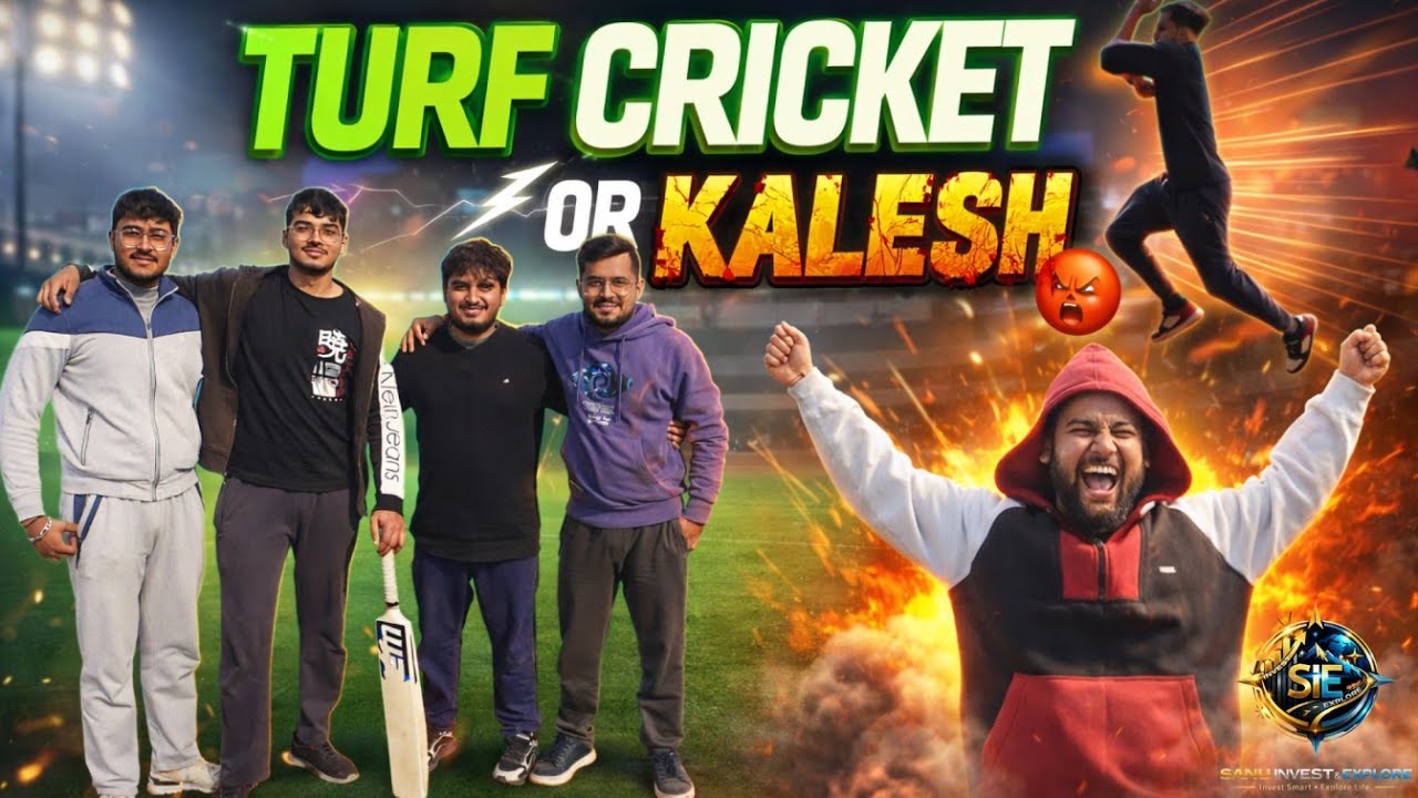 Turf Cricket or Kalesh ISanu Invest&Explore #TurfCricket #CricketVlog #Kalesh #Masti #CricketLover