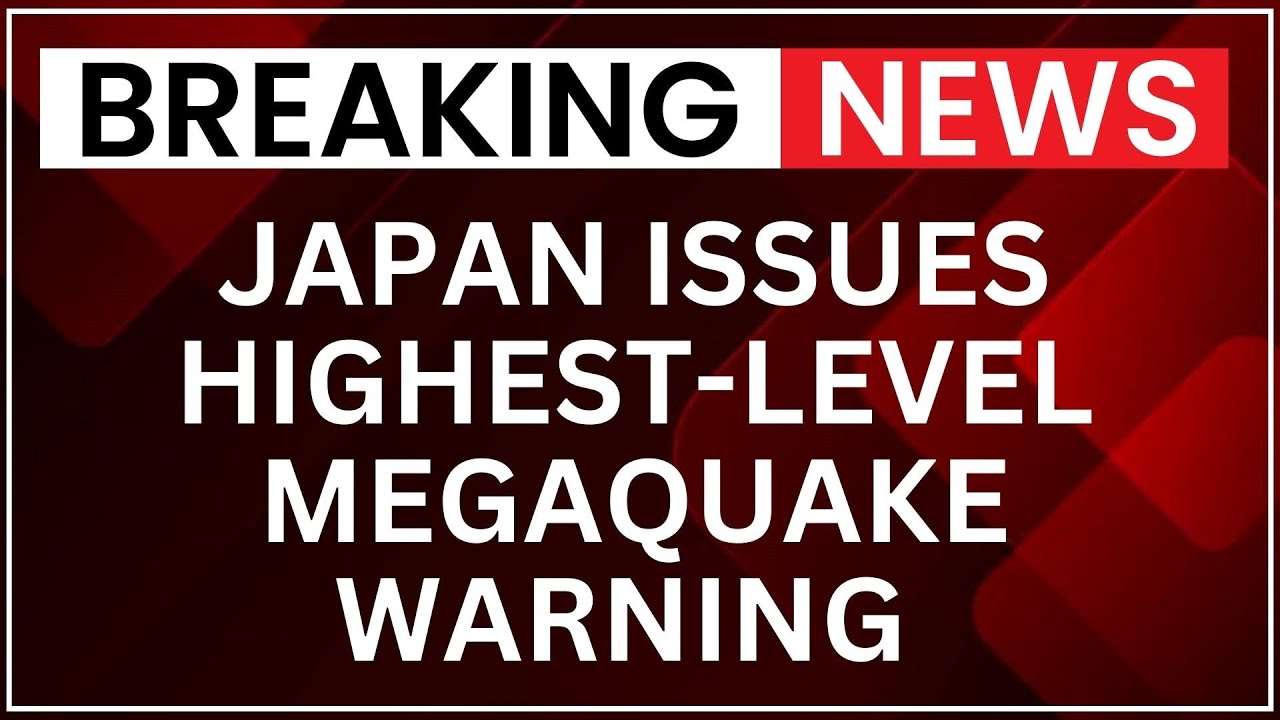 Japan Issues Highest-Level Megaquake Warning After 7.5 Magnitude Tremor | NewsX