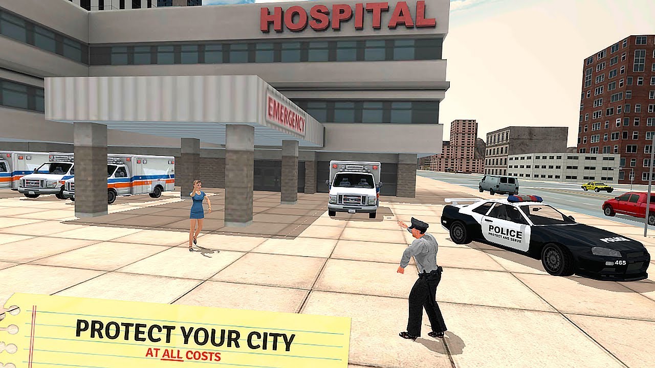 Cop Duty Police Car Simulator Gameplay