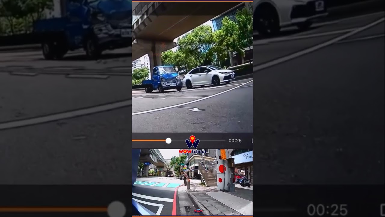 【車禍影片】小貨車內戰（2026.07.03 臺中市北屯區文心路四段