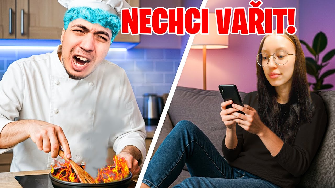 Kdo prohraje, vaří večeři! (Já nechci vařit !!)