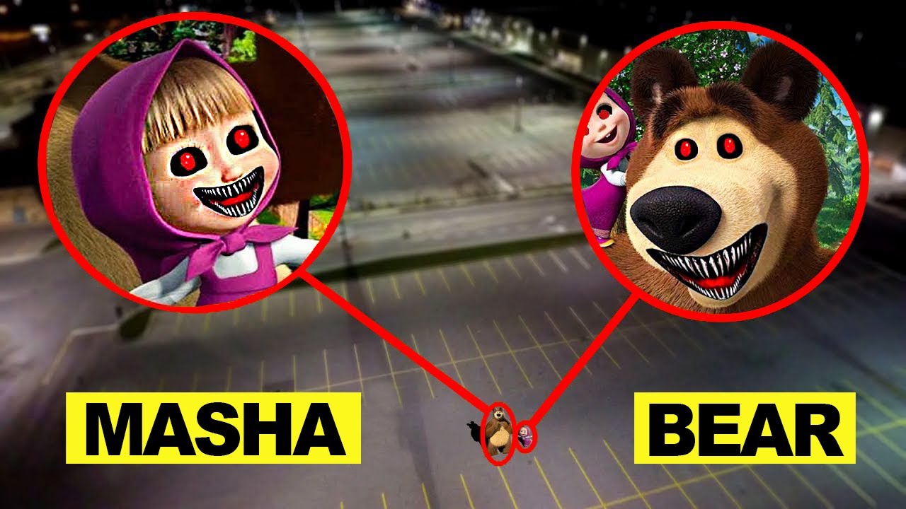 Дрон снимает Masha i Medved !! (Это действительно реально)