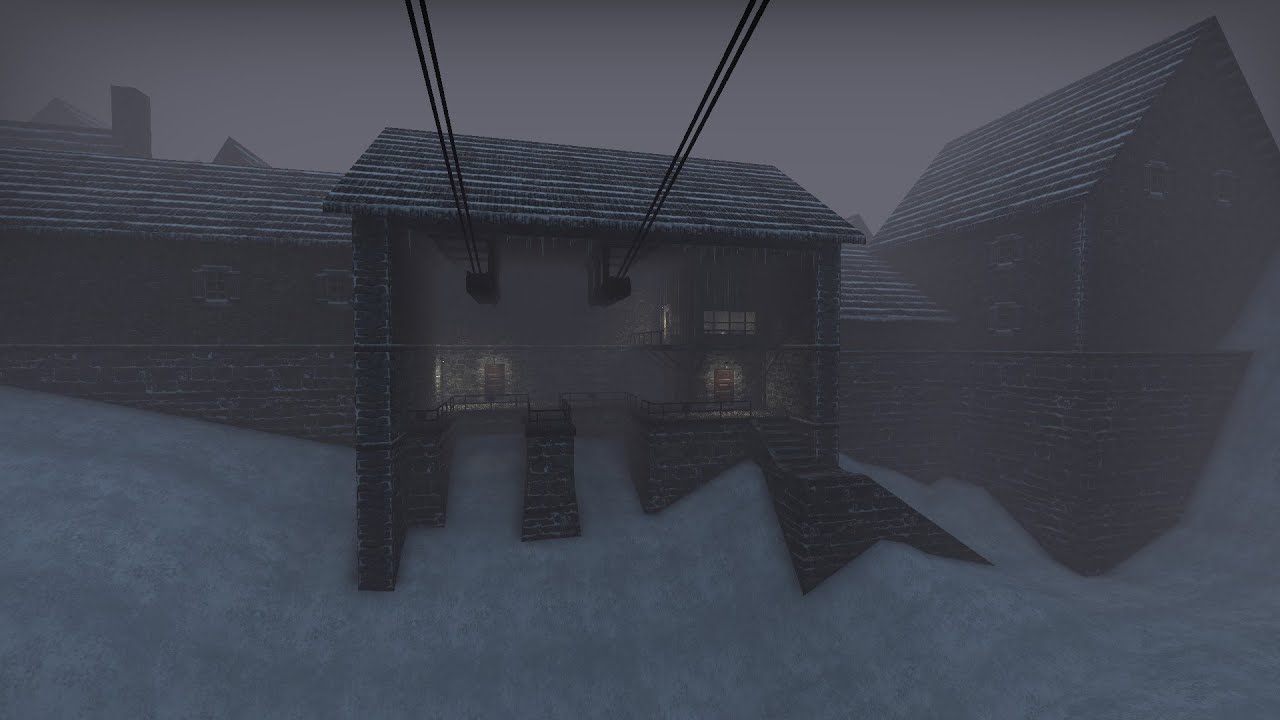 Tram Siege map from Return to Castle Wolfenstein (RTCW) to CS:GO (CS:2)