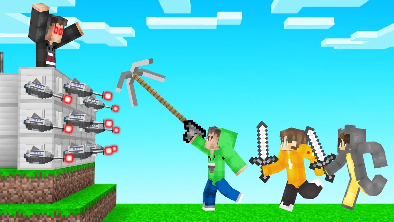 We BROKE INTO An EVIL JELLY Base! (Minecraft)