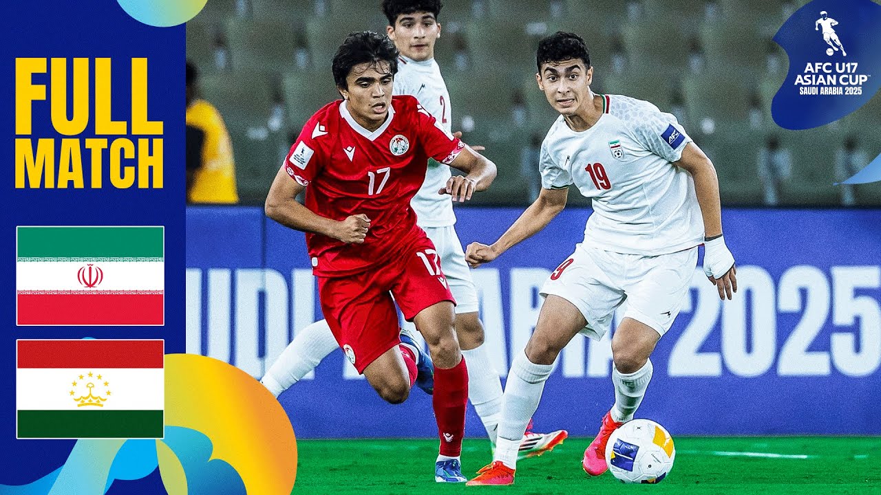 IR Iran vs. Tajikistan | Full Match | AFC U17 Asian Cup™ Saudi Arabia 2025