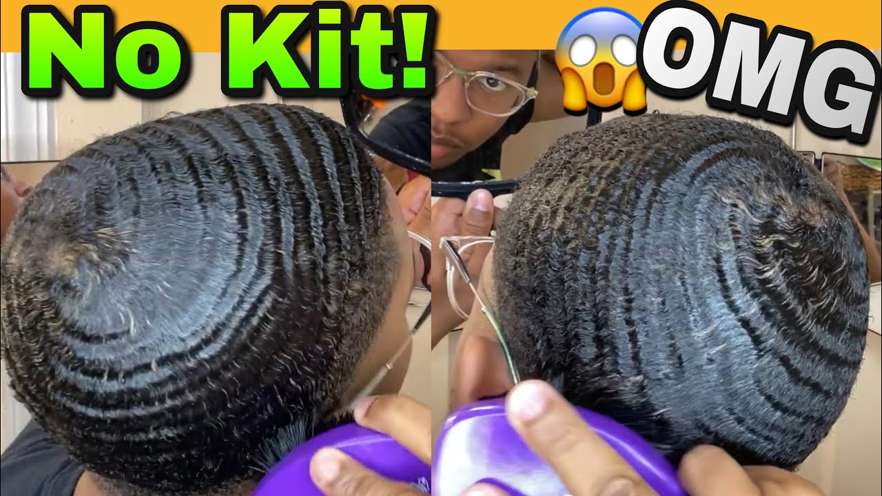 I Changed My HAIR TEXTURE Instantly | COARSE TO MEDIUM 360 WAVES !!! 😱