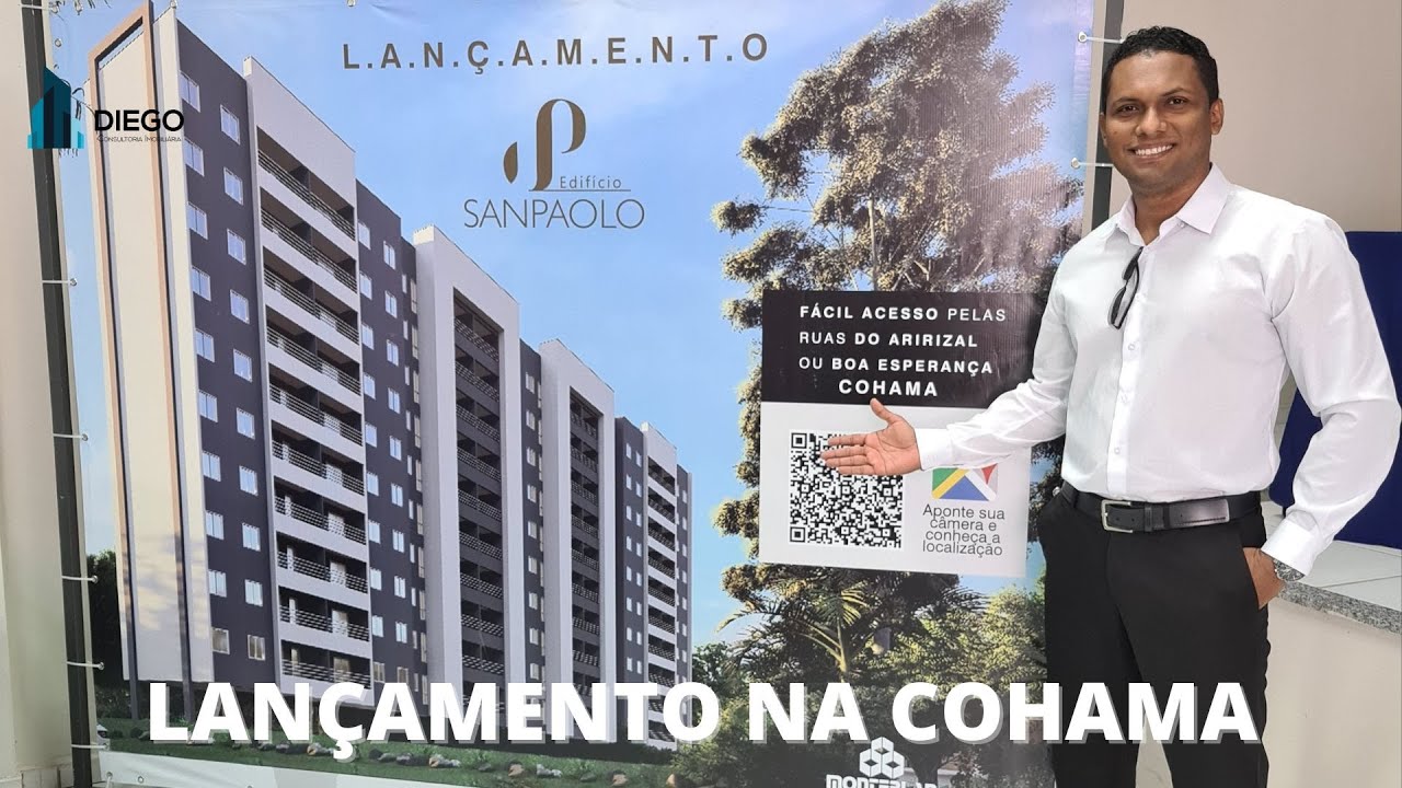 Lançamento na Cohama - Apartamento de 2 e 3 quartos - Ed. Sanpaolo -  São Luís-MA 4k