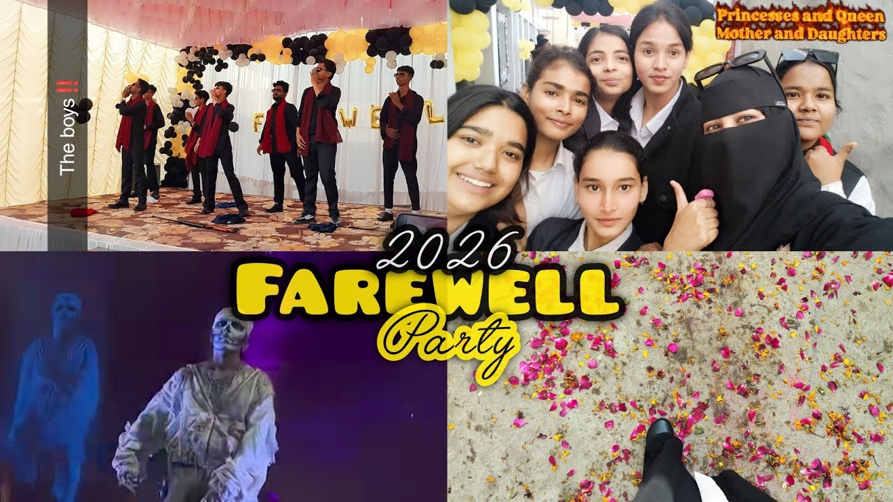 Student's Farewell🎉|As a Teacher 👩🏻‍🏫