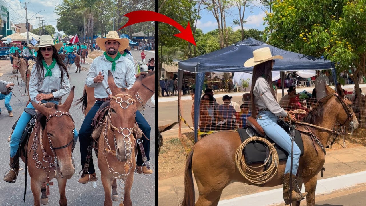 REALIZEI MEU SONHO DE CAVALGAR EM XINGUARA😱
