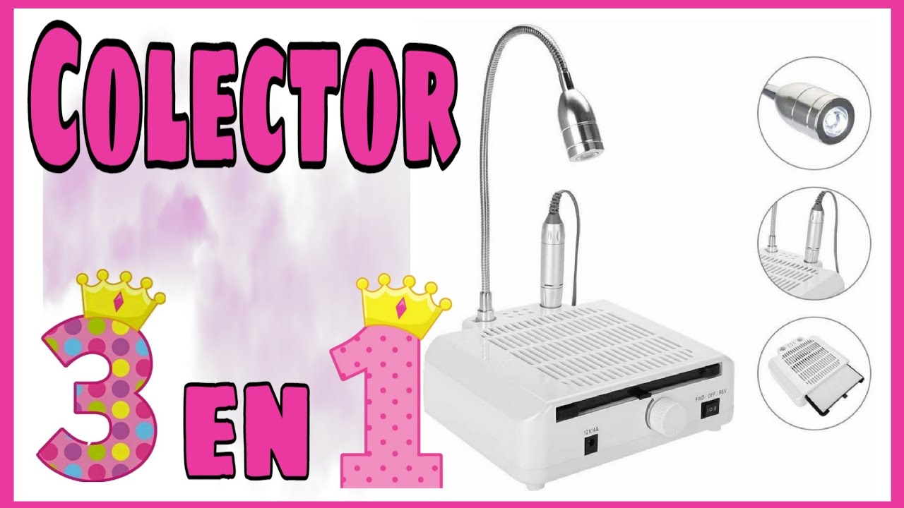 #Colector Polvo Uñas ➡️ ¡3 en 1!