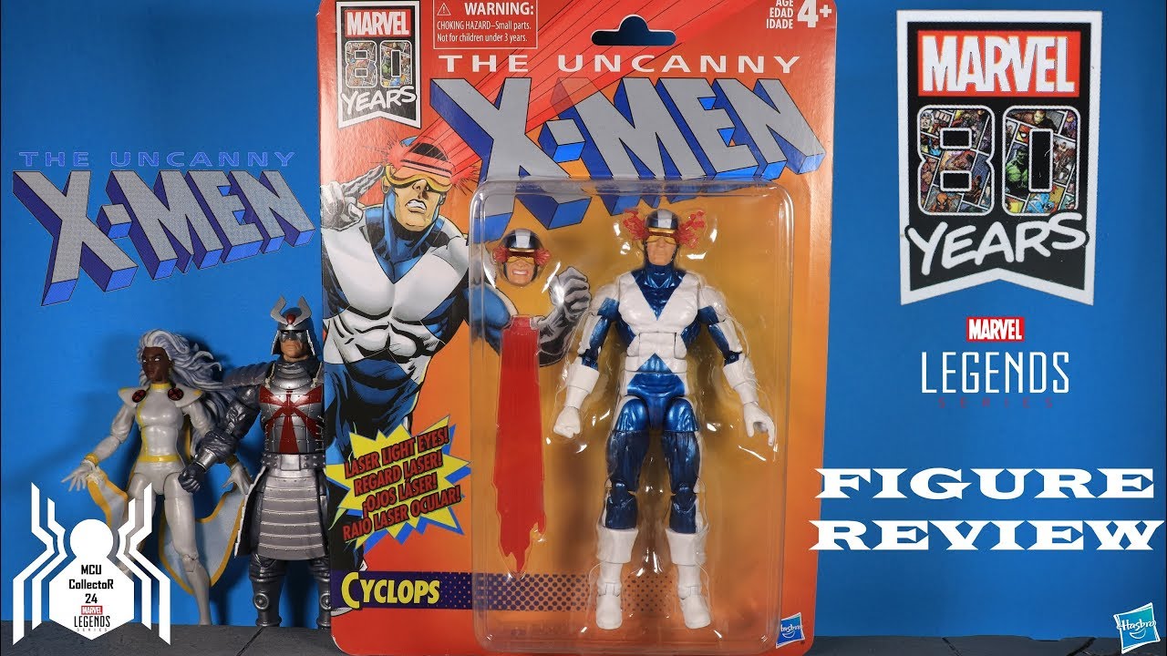 Обзор фигурки Marvel Legends CYCLOPS X Factor Retro X Men Wave