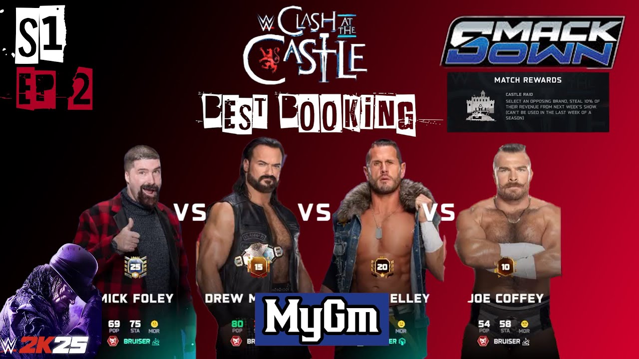 WWE 2K25 MyGM: Best Booking In The Hard Mode