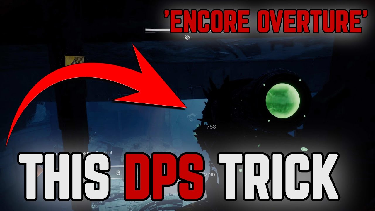 This Solo DPS Trick Will SAVE Your Life In Expert Encore Overture - Destiny 2