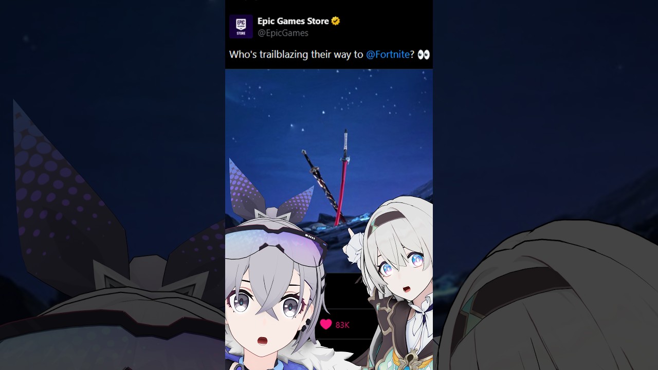 When Kafka & Blade join Fortnite #honkaistarrail #fortnite #collab