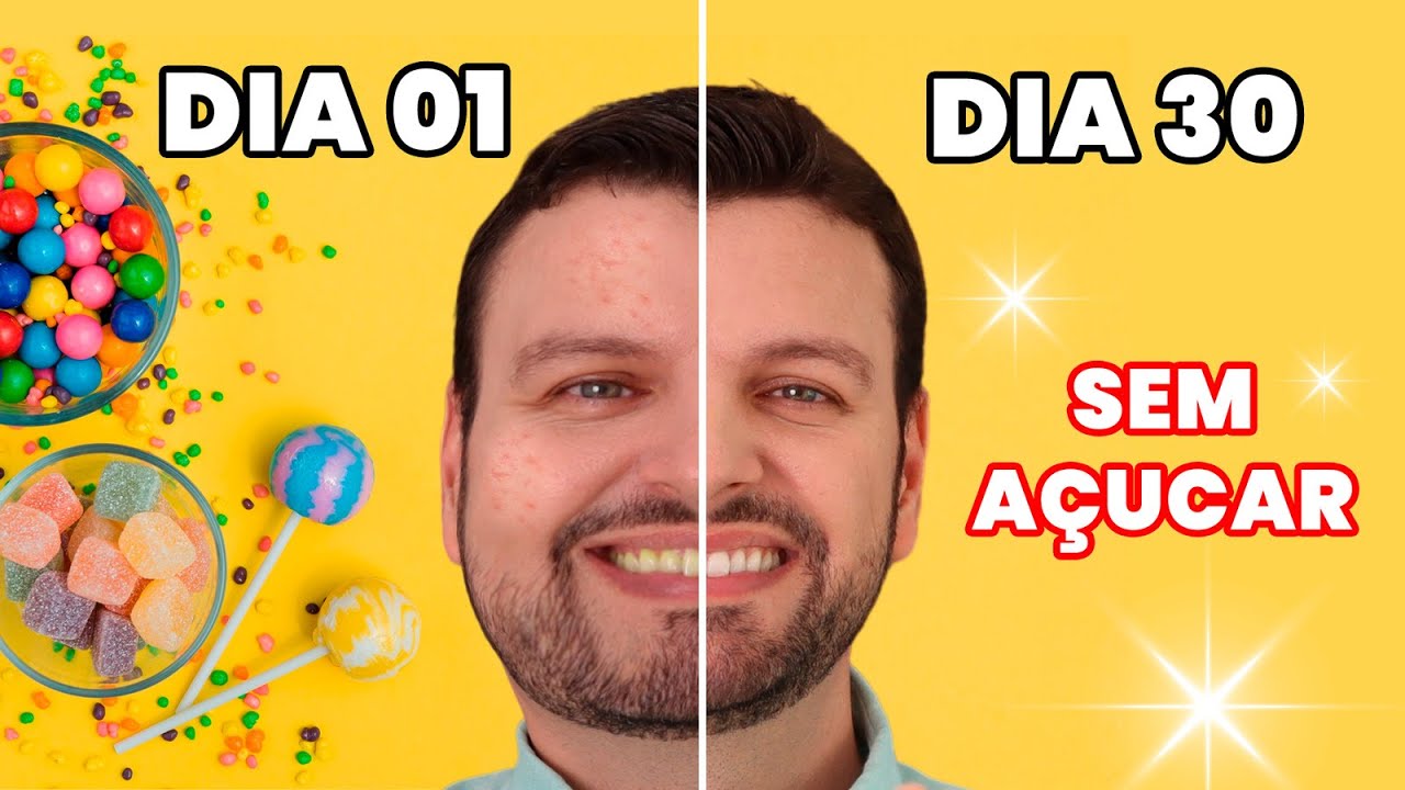 É isso que acontece no seu corpo se você ficar sem comer açúcar!    (Desafio 30 dias sem açúcar)