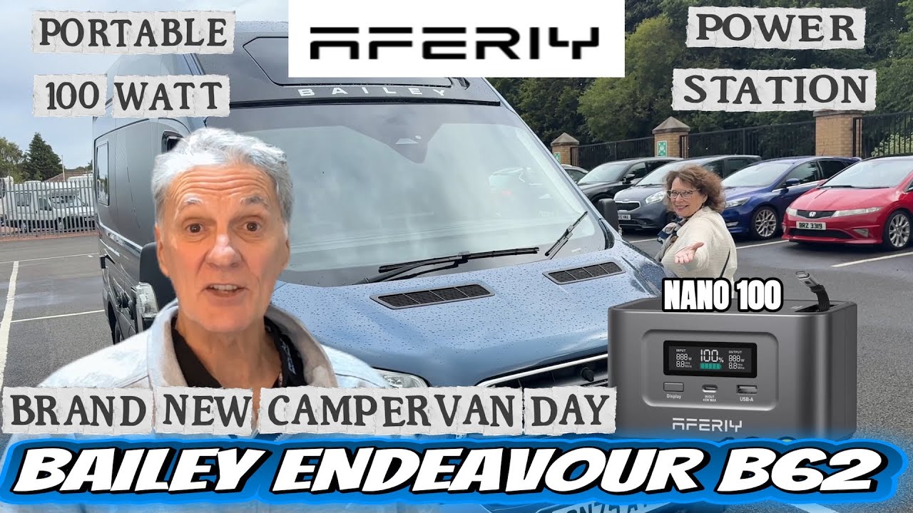 ⚡️ Обзор Tiny Powerhouse! Aferiy Nano 100 + Наш новый кемпервэн 🚐