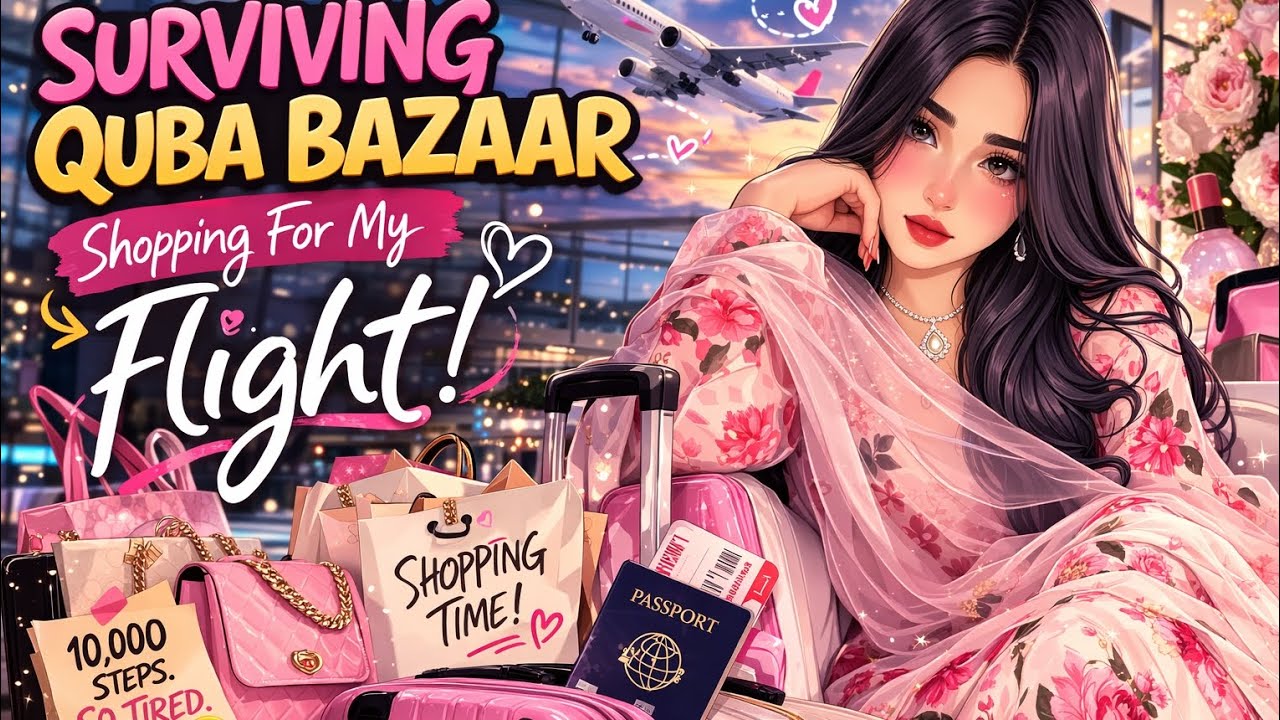 I Walked 10,000 Steps For ONE Abaya! 😱 | #vlog2  #qamarvlogs ##unfreezemyaccount #youtubevideo