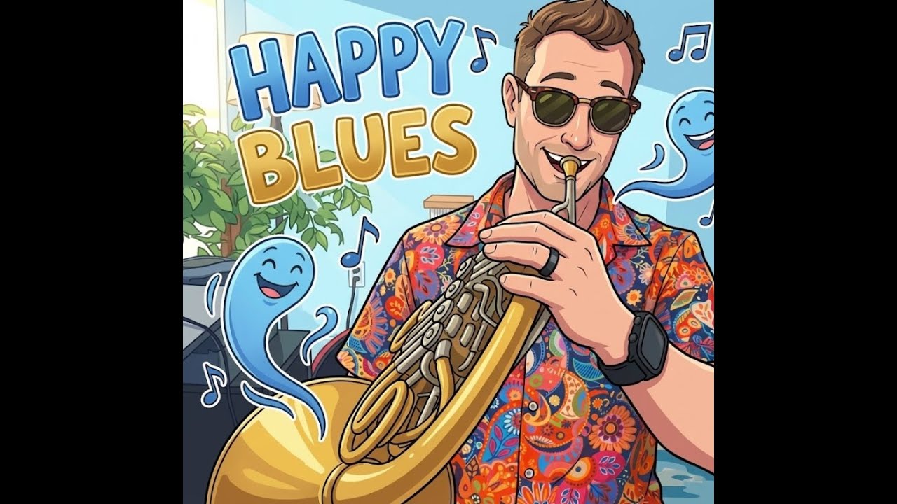 Happy Blues for Solo Horn by Nagy Zsolt