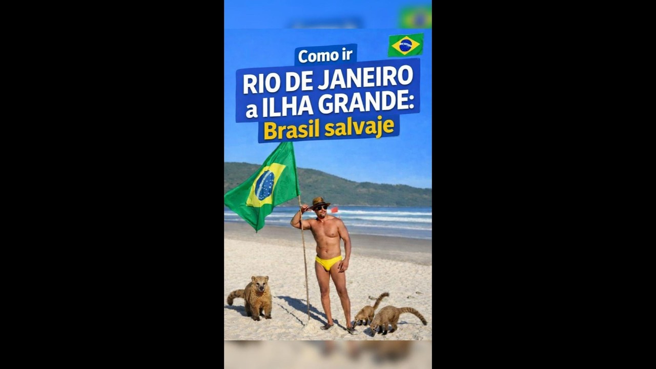 Como ir  desde RIO DE JANEIRO a ILHA GRANDE: Brasil Salvaje 🏝️🇧🇷