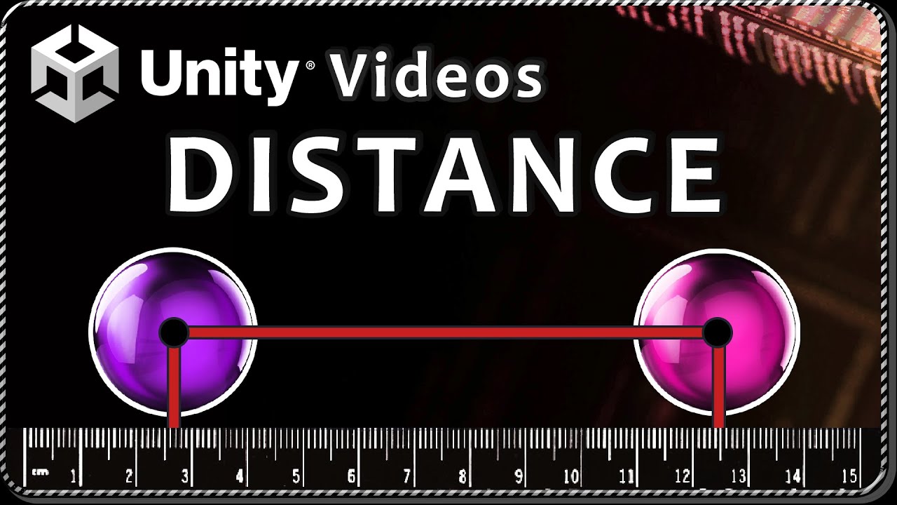 How to get the DISTANCE BETWEEN TWO OBJECTS in Unity