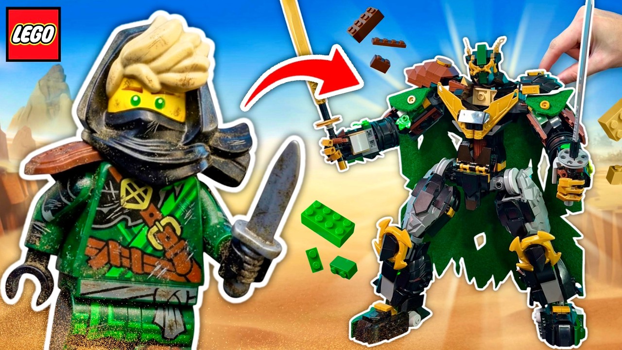 Я построил МЕХ СИЛЫ СВЕТА NINJAGO 🍃