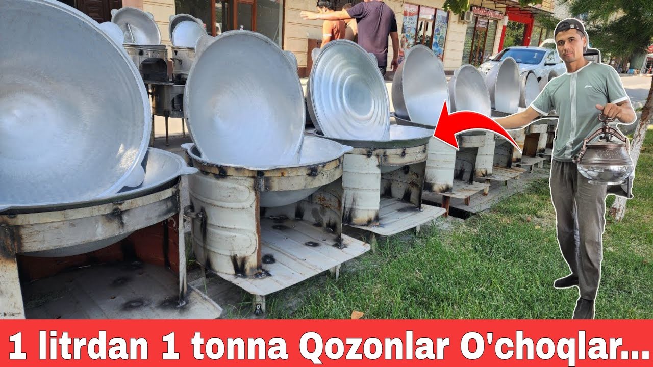 OPTOM Arzon Narxlarda Qozon O'choq KO'RA Avg'on Qozon Narxlari | Ro'zg'orbop | Oshxona Anjonlar👍