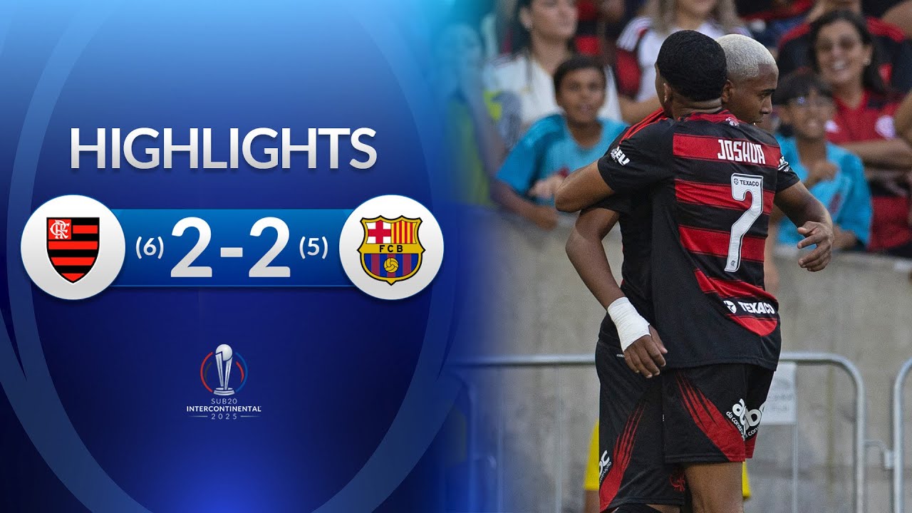 FLAMENGO vs. BARCELONA | HIGHLIGHTS | INTERCONTINENTAL&nbsp;SUB20&nbsp;2025