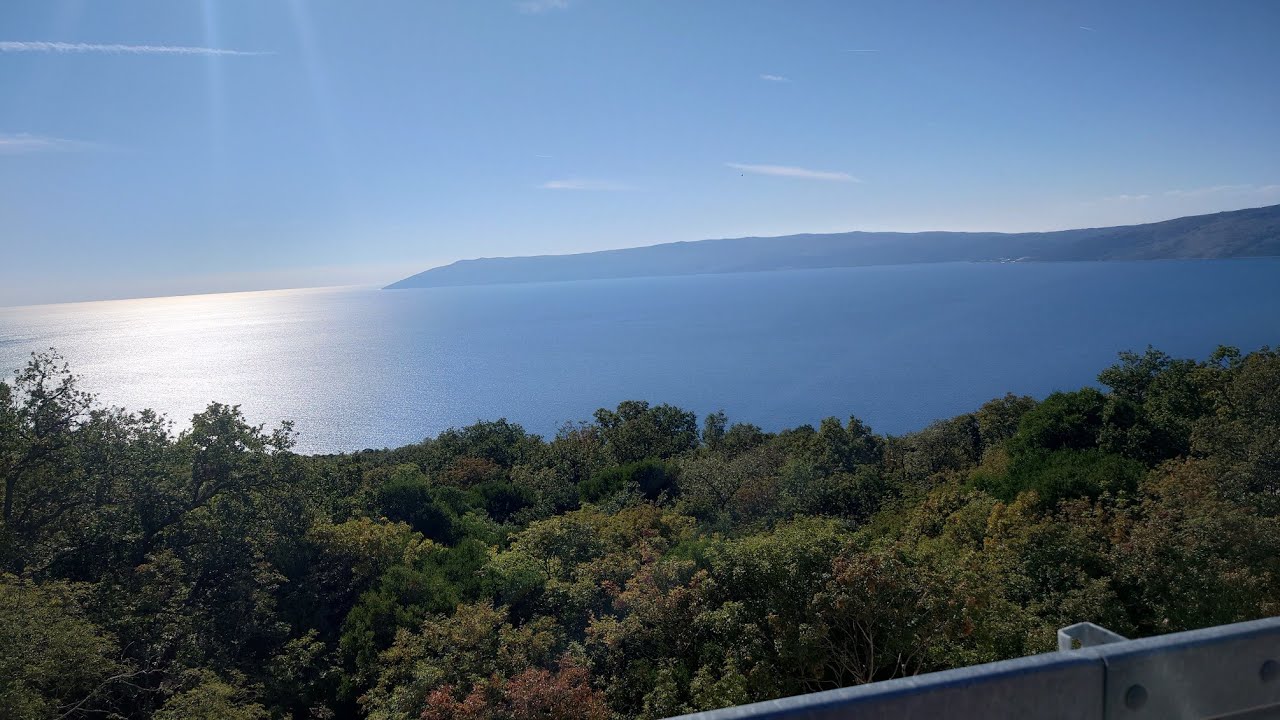 Tura de Adriatica cu un Goldwing GL1500// Coasta Croatiei //Rijeka, Cres, Krk,Senj// ep 3
