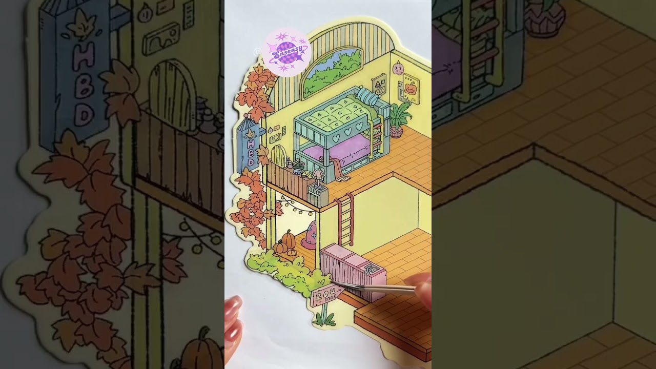 3D sticker | ASMR RELAX #3dsticker #asmr #relaxing