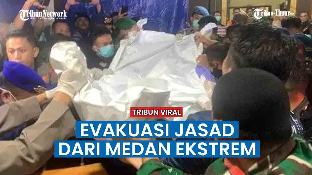 Medan Ekstrem dan Kabut Tebal, Satu Jenazah Korban ATR 42-500 Berhasil Dievakuasi dari Lereng Gunung