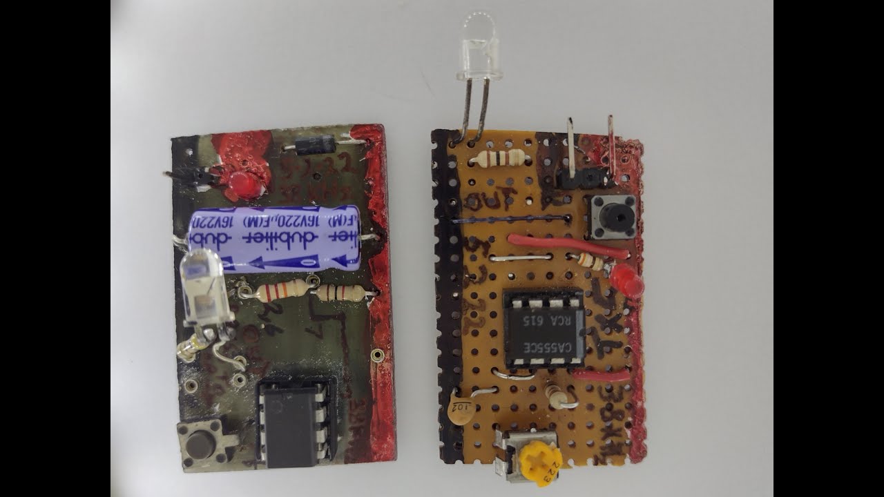 Using a 555 timer to generate 38kHz for infra red control