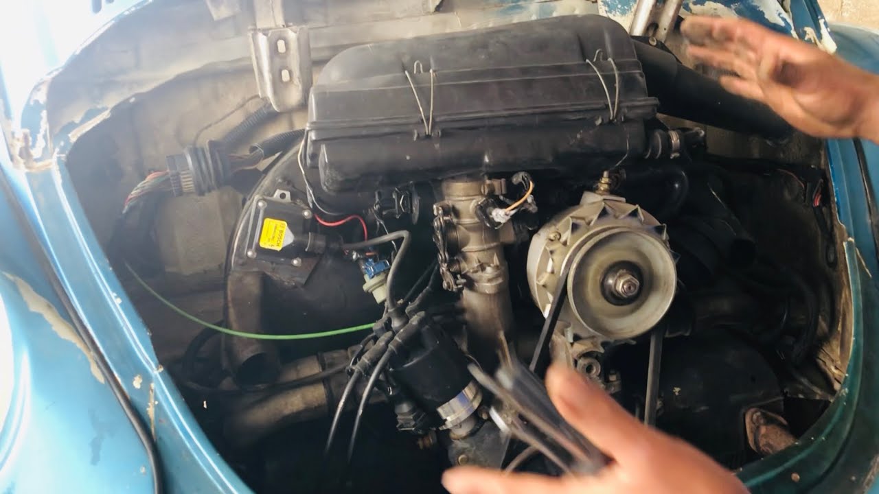 Como desmontar, bajar, un motor de VW bocho