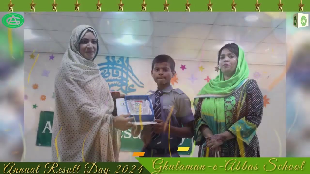 Result Day 2024 | Primary Section | Ghulaman e Abbas School | Ghulaman e Abbas School Results 2024 |