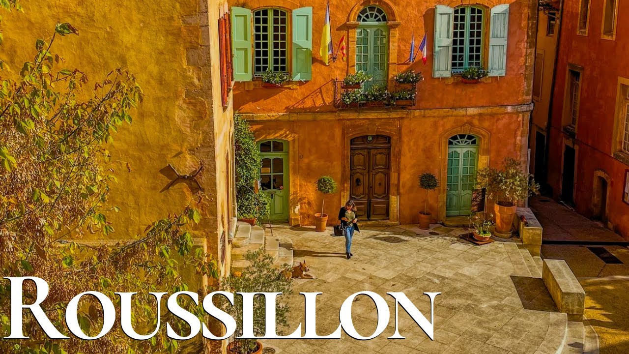 Roussillon | Most Beautiful Town to Visit in France 🇫🇷  | Gordes