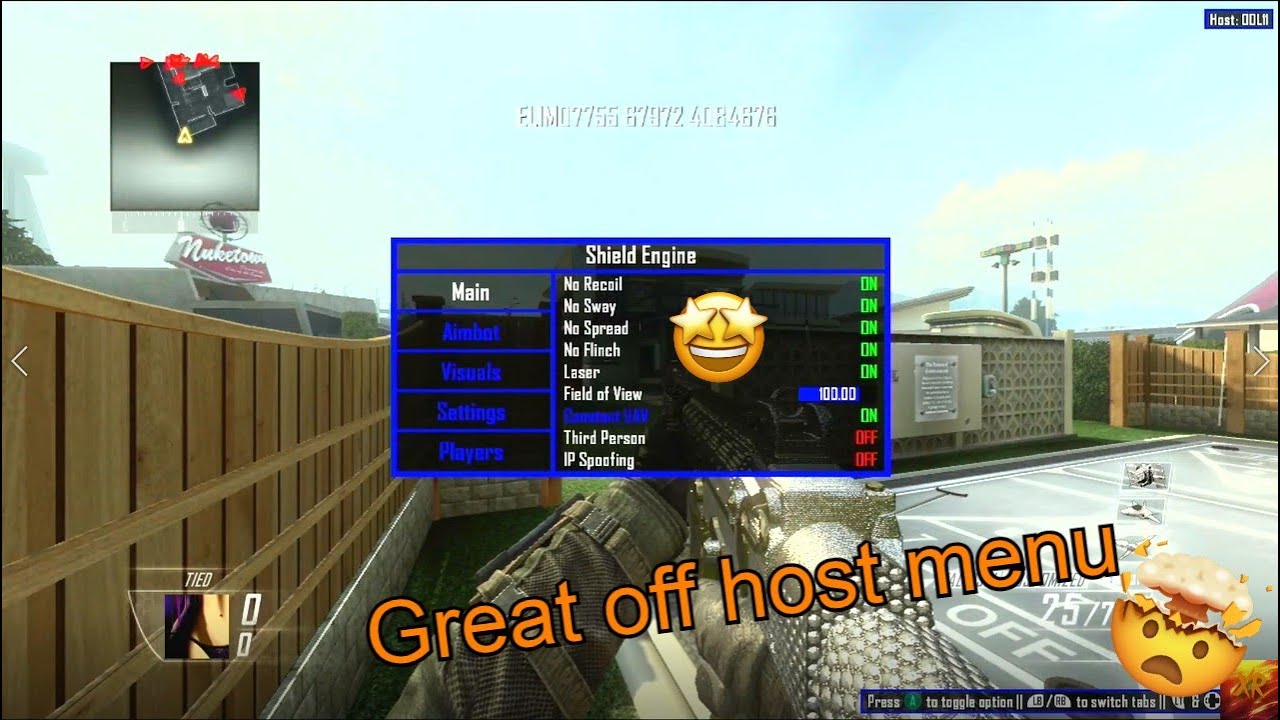 17559 XBOX SHIELD STEALTH SERVER CHEAT ENGINE, BO2 Showcase!