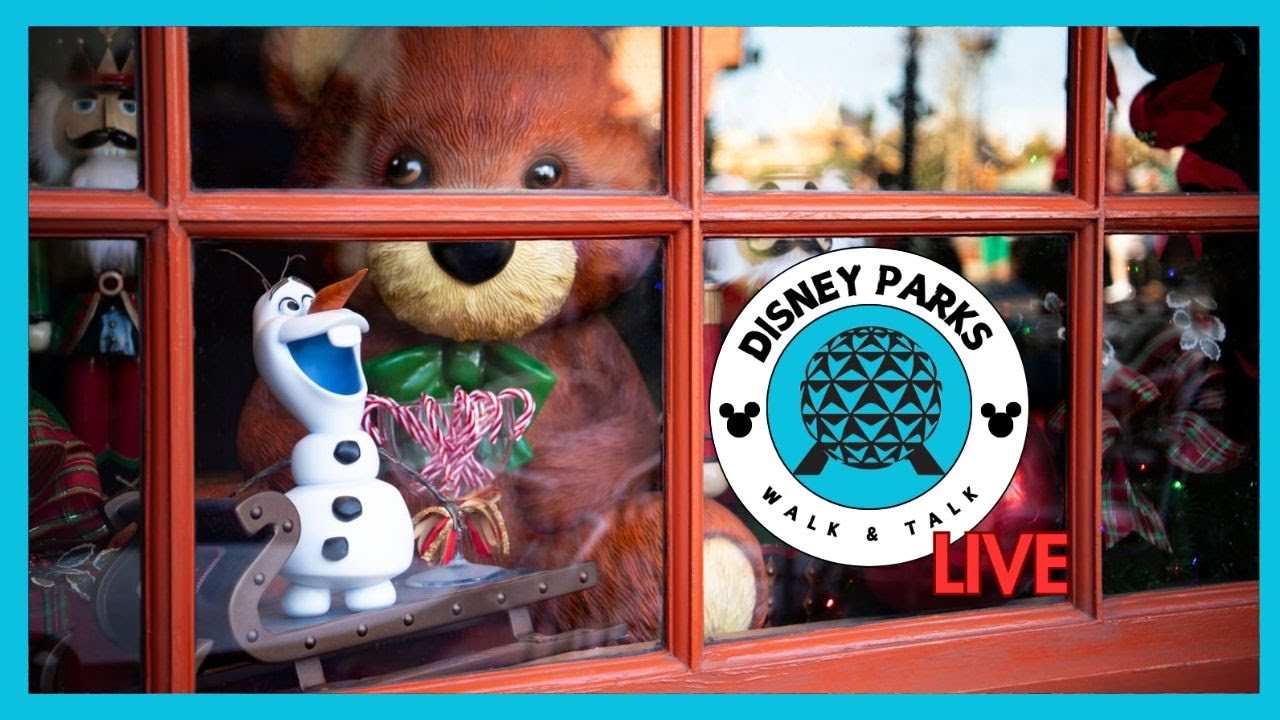 LIVE! From EPCOT - Olaf&rsquo;s Holiday Tradition Expedition Scavenger Hunt 📱